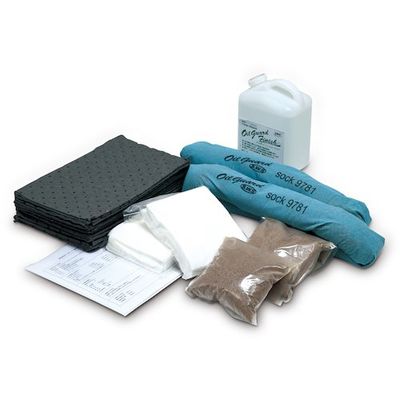 湘南ワイパーサプライ SWS 漏洩フィニッシュキット(多目的用20L)透明袋入り 721121 1箱(2袋) 529-3396（直送品）