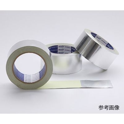 アズワン Monfアルミテープ 光沢有 0.08mm×50mm×25m (30巻) 62-3877-89 1ケース(30巻)（直送品）