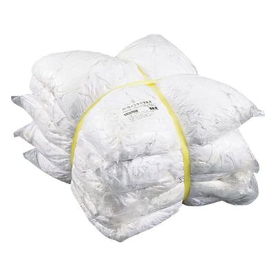 日光物産 メリヤスウエス 白 1セット(2kg×5袋入) W0220 1セット 3-1815-11（直送品）