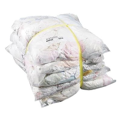 日光物産 タオルウエス 色付き 1セット(2kg×5袋入) W0212 1セット(5袋) 3-1820-01（直送品）