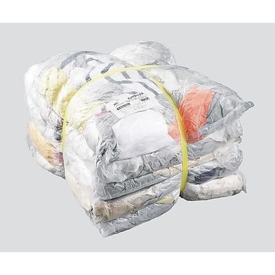 日光物産 淡色厚メリヤスウエス 1セット(2kg×5袋入) W0265 1セット 3-1866-01（直送品）