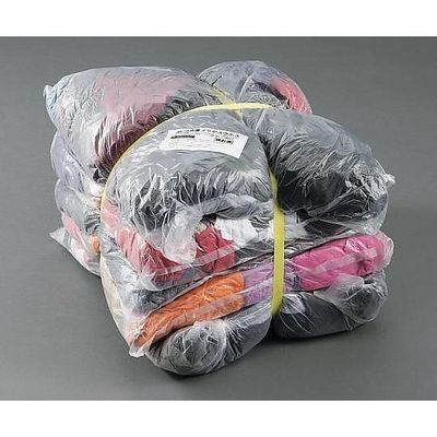 日光物産 濃色厚メリヤスウエス 1セット(2kg×5袋入) W0263 1セット 3-1868-01（直送品）