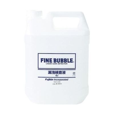 フジキン 漏洩検査液 ファインバブル 4L LL-L-1 1本 61-2829-93（直送品）