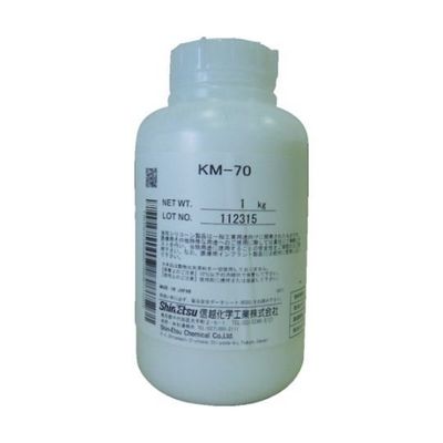 信越化学工業 エマルジョン型消泡剤 1kg KM70-1 1個 61-2830-82（直送品）