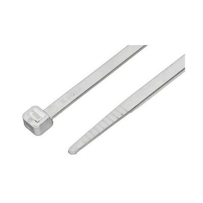 結束バンド 100mmx2.5 mm ナチュラル ナイロン 66 1袋(100個入) 178-462 1袋(100個)（直送品）