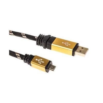 SECOMP USBケーブル 1.8m USB 2.0 オスUSB A → オスマイクロUSB B 11.02.8826-10 1個（直送品）