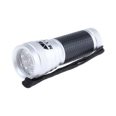 MTI LEDライト LED懐中電灯 銀 560150 1個 63-6668-07（直送品）