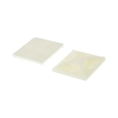 結束バンドベース HC 長さ 38.5mm 幅 38.5 mm ナイロン 66 ナチュラル 1袋(50個入) 629-2514（直送品）