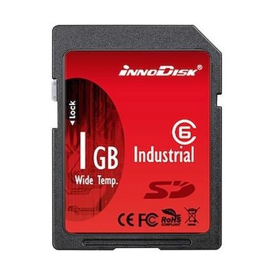 Innodisk SDカード容量:1 GBクラス:Class 6 SLC DS2A-01GI81W1B 1個 63-9759-17（直送品）