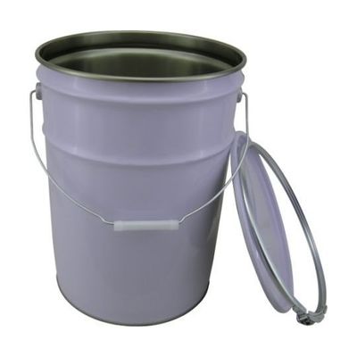 ジャパンペール テーパー ハンドタイプペール缶 BTー23白(アリ) 23L 89450-10 1缶 64-6624-86（直送品）