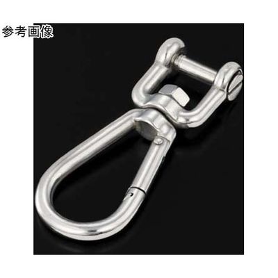 ふじわら カラビナシャックル ステンレス 5mm KFS-5 1個 65-2090-30（直送品）