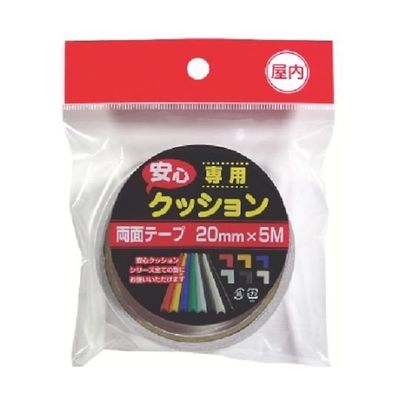カーボーイ 安心クッション専用テープ屋内 500 1個 67-2205-21（直送品）