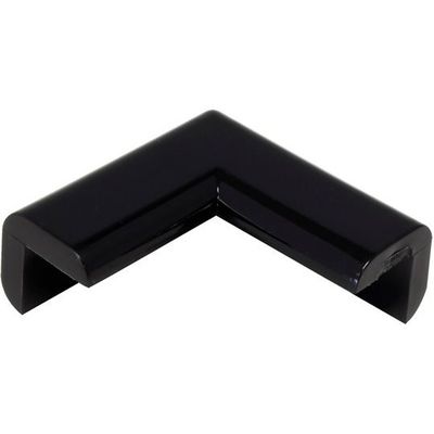 カーボーイ 安心クッションコーナー用 STRONG 屋外対応 極細 ブラック 764 1個 64-9105-66（直送品）