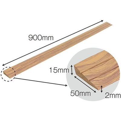 カーボーイ 痛くないぞ ゆるやかスローブ 90×5×1.5cm IT-01 1本 64-8271-47（直送品）