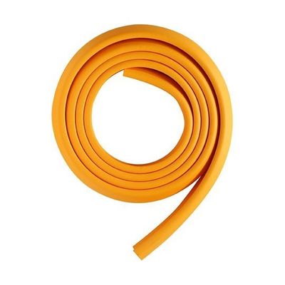 カーボーイ 安心クッション L字型 2m巻 細 イエロー AC-172P 1巻 64-8271-43（直送品）