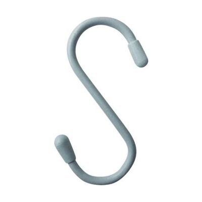 ニッサチェイン 塩ビ被覆線Sフック 白 75mm(4個入り) A-740 1パック(4個) 61-8722-17（直送品）