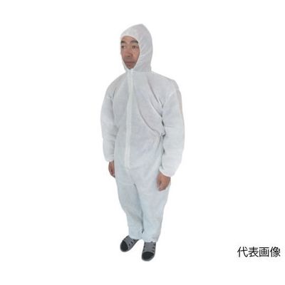 丸和ケミカル 不織布つなぎ服 Mサイズ 6500-M 1着 65-2529-55（直送品）