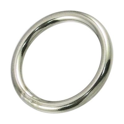 ひめじや ステンレス 丸カン R-4x25 1個 63-5461-43（直送品）