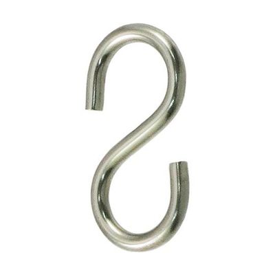 ひめじや ステンレス Sカン S-2 1個 63-5461-54（直送品）