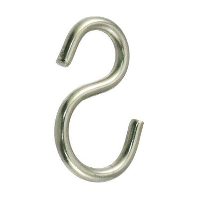 ひめじや ステンレス Sカン S-4 1個 63-5461-57（直送品）