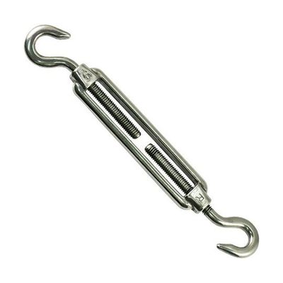 ひめじや ステンレス ターンバックル フック式 #6 TB-6H 1個 63-5463-30（直送品）