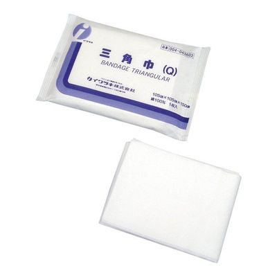 イワツキ 三角巾 25枚入 004-043602 1箱(25枚) 66-0016-39（直送品）