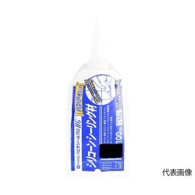 カンペハピオ KANSAI ハピオシールプロHGパウチ ブラック 100mL 00417660362100 1個 65-2515-95（直送品）