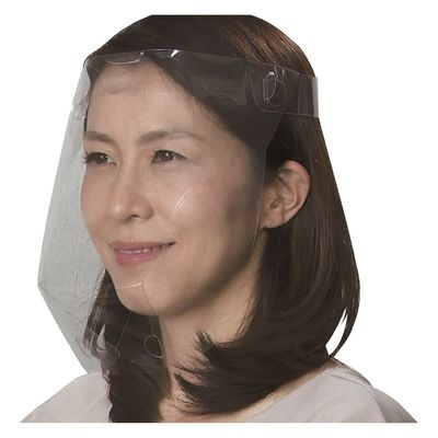 ジェイフィルム 使いきりフェイスシールド(組立式) 25692100 ジェイシールド 2マイX50シート 1箱(2枚入x50シート)（直送品）