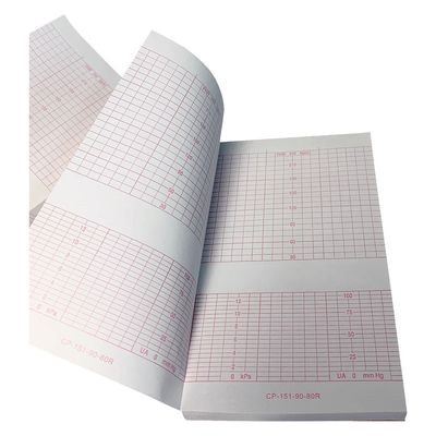 ちばら 分娩監視用記録紙(GE/コロメトリク 25379100 CP-151-90-80R(40サツ) 1箱(40入)（直送品）