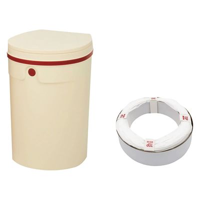 デオペール(おむつ処理ポット)12Lミニ25726903V&A(ブイアンドエイ) JT7555(アイボリー) 1個（直送品）