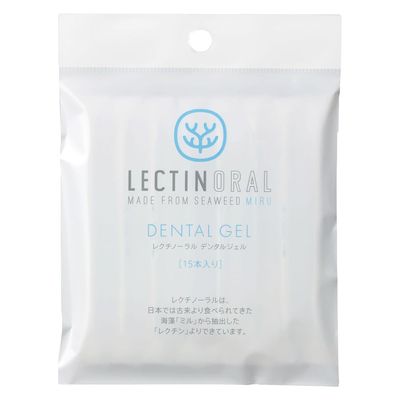 【口腔ケアジェル】 口腔保湿剤 アビサル・ジャパン レクチノーラルデンタルジェル(15ホンイリ) 1箱(15入)（直送品）