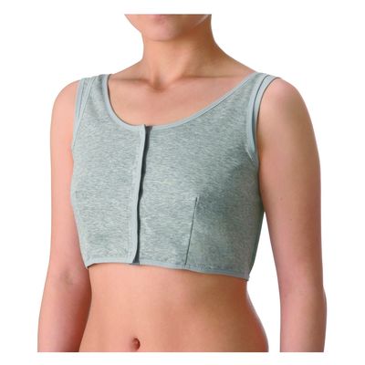 ブライトアイズ ソフトケアブラ M(アンダー68~76cm) 25718008 SK-01(M)グレー 1枚（直送品）