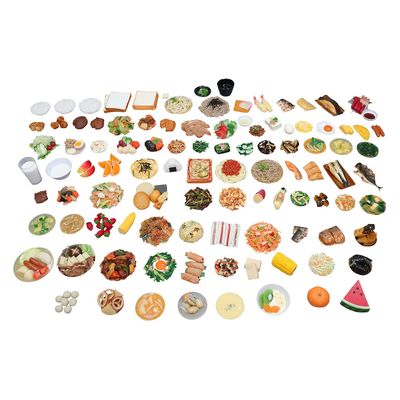 イワイサンプル 食品交換表に基づいた調理交換モデル100品セット25241902 SKM-100S(100シナ) 1組(100入)（直送品）