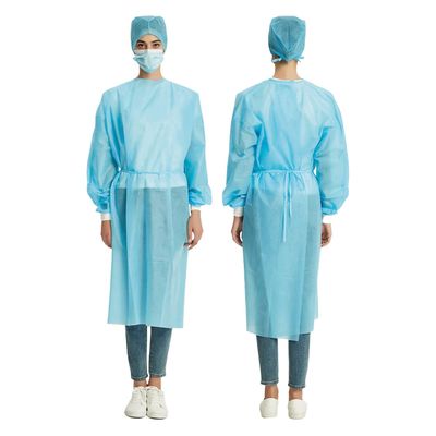 アイソレーションガウン(カフ付) 25696800 トイ(TOY) TOY-ISO-SC-0B(100マイ) 1箱(100入)（直送品）