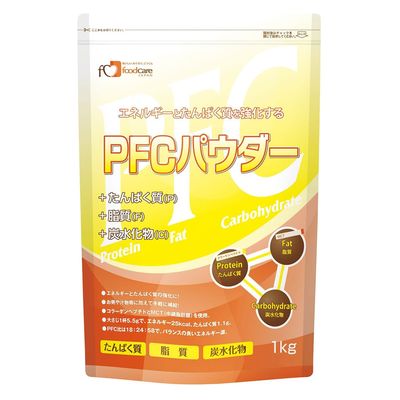 フードケア PFCパウダー 1kgx8袋 25669200 1KGX8フクロ 1箱(8入)（直送品）