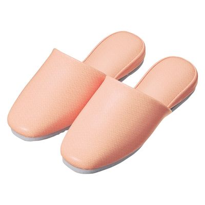 日紅商事 スリッパ(ヘリンボン)大人用 24302603 ピンク NA1003(20ソクイリ) 1組(20入) 24302602（直送品）