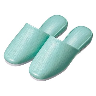 日紅商事 スリッパ(ヘリンボン)大人用 24302603 ブルー NA1003(20ソクイリ) 1組(20入) 24302602（直送品）