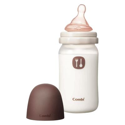 コンビ テテオ授乳のお手本哺乳びん(プラ製) 25482303 テテオ 240ML(Sチクビツキ) 1箱(40個入)（直送品）