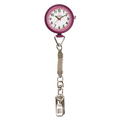 松吉医科器械 マツヨシナースウォッチφ30クリップ 25400904 マツヨシ MY-NS0440BUバーガンディ 1個（直送品）