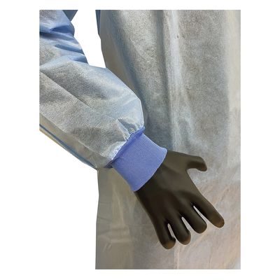 つばさ TBSケモセラピーガウン マックス フリーサイズ 25553000 T-2081(ブルー)10マイ 1梱(10入x10箱)（直送品）