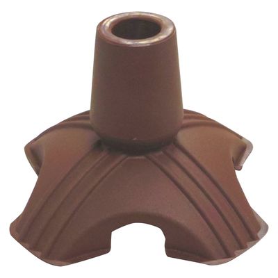 フジホーム ステッキ用替ゴム(4点DX) Φ16mm用 25573702 WB5243(ブラウン)16MMヨウ 1個（直送品）