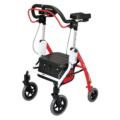 ユーバ産業 歩行車アームフィット 25495300 EXR-698E(レッド) 1台（直送品）