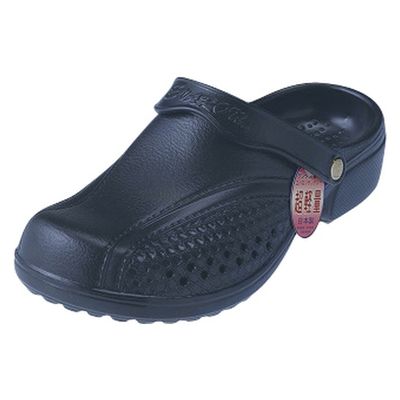 ヒカリ技研工業 エバロンサンダル SAー8(婦人) 24426601 ネイビー SA-8(M/23-23.5CM) 1足　ナースシューズ（直送品）