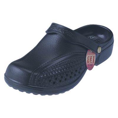 ヒカリ技研工業 エバロンサンダル SAー8(婦人) 24426602 ネイビー SA-8(L/24-24.5CM) 1足　ナースシューズ（直送品）