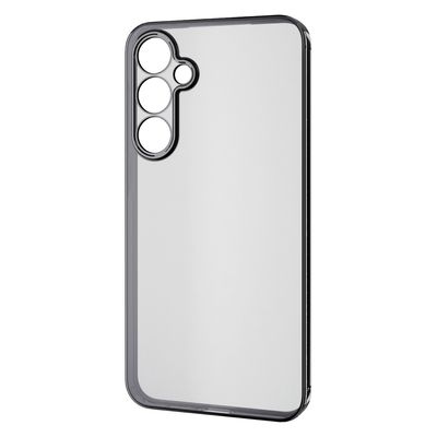 Galaxy A55 5G ケース ソフト 衝撃吸収 メタリックブラック PM-G243UCTMKBK エレコム 1個（直送品）