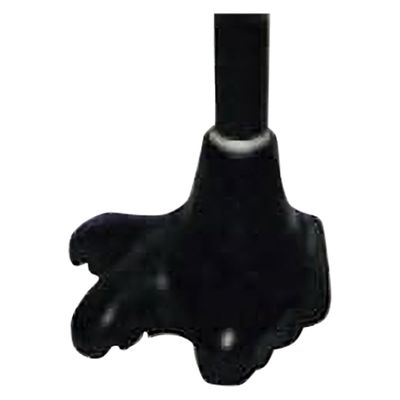 ケアリング 松葉杖ロフストランドクラッチ用石突 25496610 C022(ブラック)ダイ 1個（直送品）