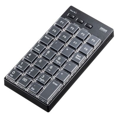 サンワサプライ プログラマブルテンキー（Bluetoothモデル） NT-BT26BK 1個（直送品）