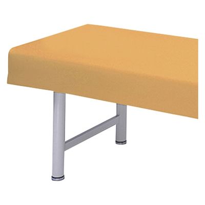 高田ベッド 診察台カバー(レザー製) 20380005 ビニルレザーオレンジ TB-90(70X190CM) 1枚（直送品）