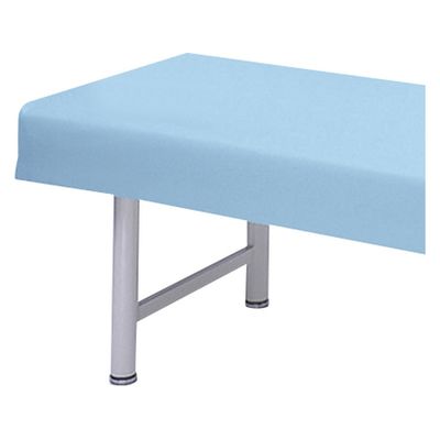 高田ベッド 診察台カバー(レザー製) 20380003 ビニルレザースカイブルー TB-90(60X190CM) 1枚（直送品）