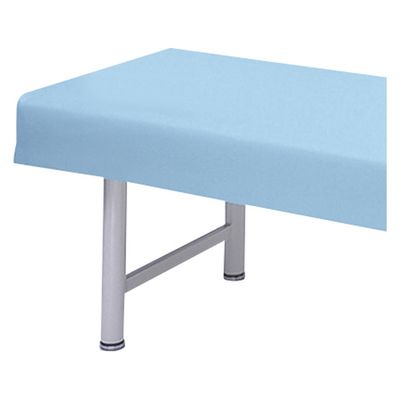 高田ベッド 診察台カバー(レザー製) 20380005 ビニルレザースカイブルー TB-90(70X190CM) 1枚（直送品）